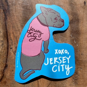 Sticker: XOXO, Jersey City