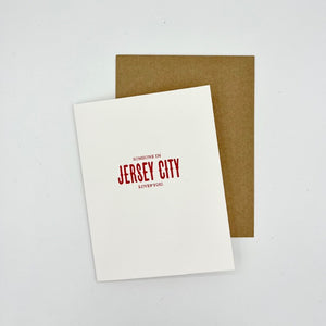 Card: Someone Loves You, Jersey City