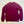 Backside of the maroon sweatshirt is blank. No prints or words.