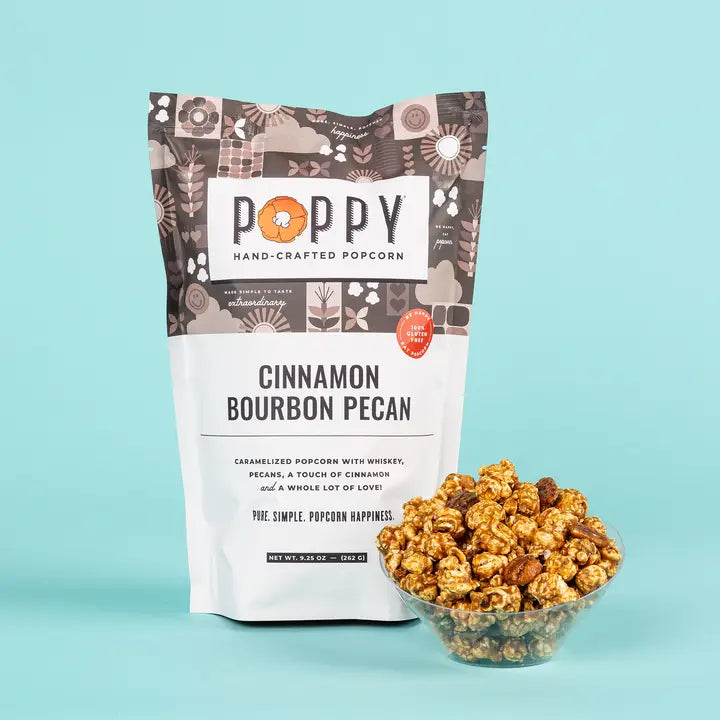 Poppy: Cinnamon Bourbon Pecan Popcorn