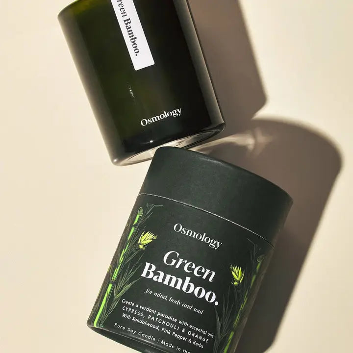 Candle: Green Bamboo