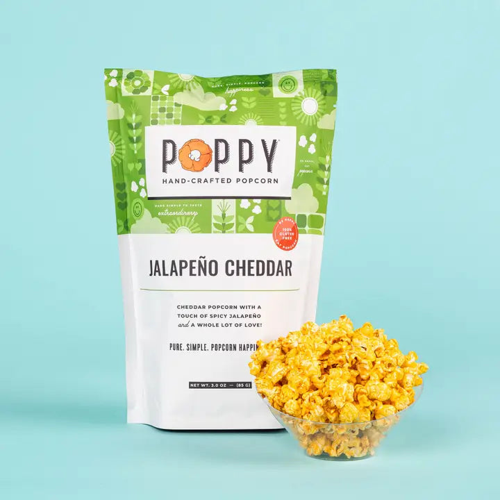 Poppy: Jalapeño Cheddar Popcorn