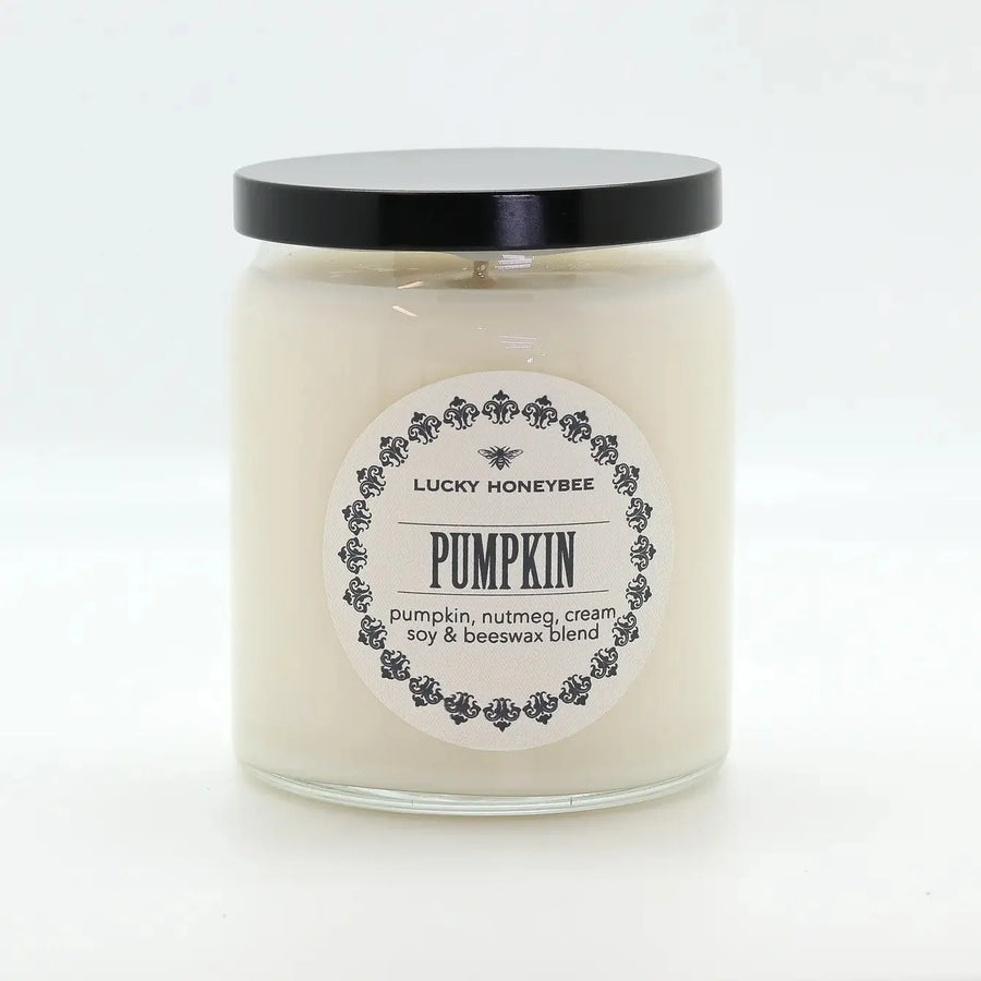 Candle: Pumpkin, Lucky HoneyBee