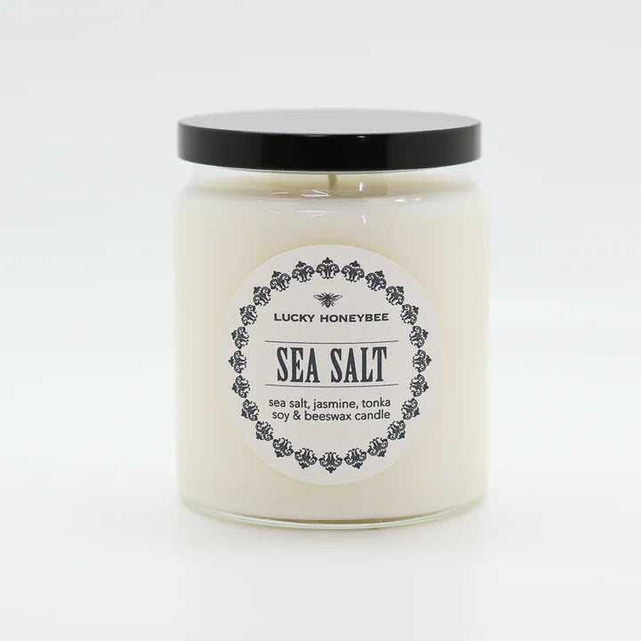 Candle: Sea Salt, Lucky HoneyBee