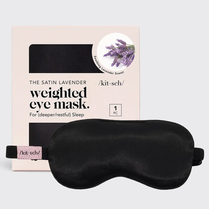 Weighted Satin Eye Mask: Kitsch