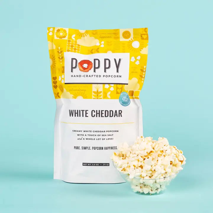 Poppy: White Cheddar Popcorn